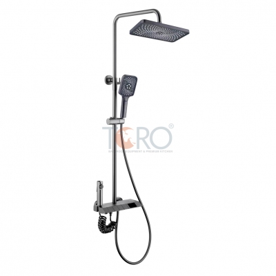 Cây Sen Tắm Phím Piano Hiển Thị Nhiệt Độ Thông Minh T-8172