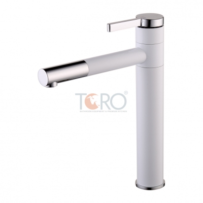VÒI LAVABO NÓNG LẠNH 30CM CỔ XOAY 360 TORO T-3354