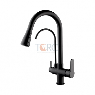 VÒI RỬA CHÉN NÓNG LẠNH DÂY RÚT 5847