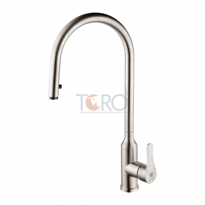 VÒI RỬA CHÉN NÓNG LẠNH DÂY RÚT 5843