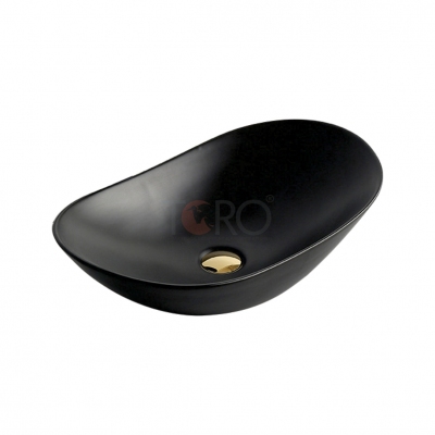 Lavabo Đặt Bàn Oval Thuyền Trắng Cao Cấp T-LB6036D