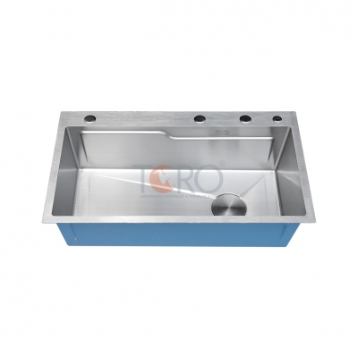 CHẬU 1 HỐ  INOX 304