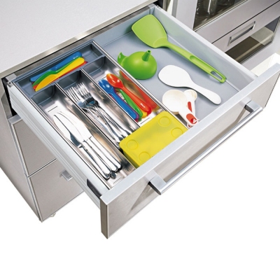 Khay chia thìa dĩa Inox 304 cao cấp Edel.