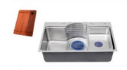 CHẬU RỬA CHÉN ĐƠN - BẦU INOX 304